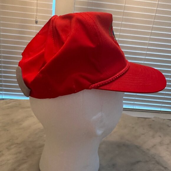 Vintage NEW RED Duck Head Cap/Hat Strapback Baseball Mallard One Size - Picture 11 of 16